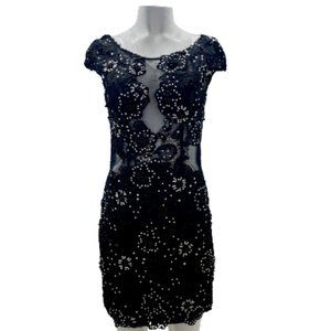 Regina Paris RG0004 Black Dress With Studs
